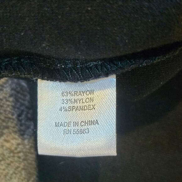 Athena Marie Womens M Black Pants - Picture 4 of 4